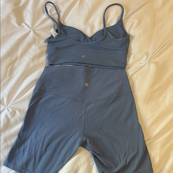 lululemon athletica Blue Sports Bra and Shorts Set - Picture 3 of 5